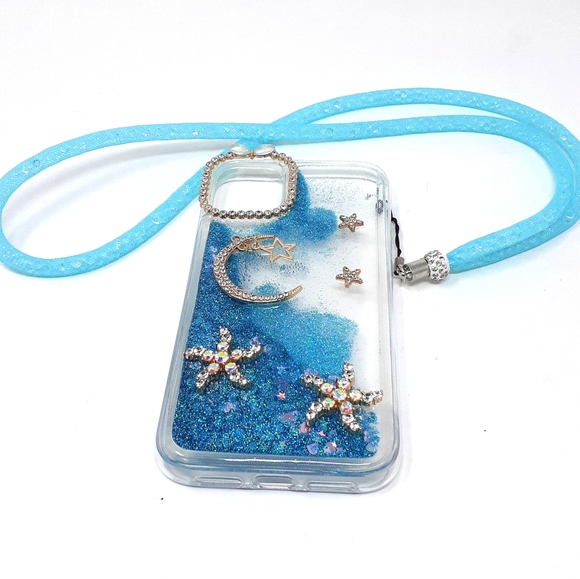 iPhone Case Bling Quicksand Waterfall Liqu… - Picture 11 of 16